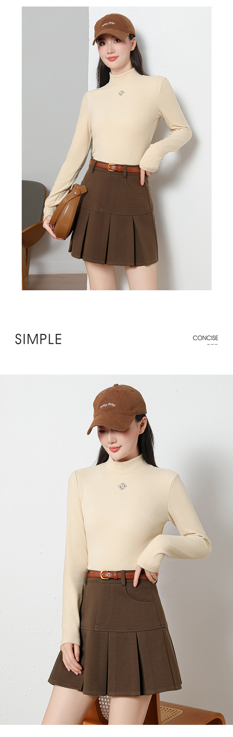 The United States Empire 2565 National Style In The Lead Women's Base Shirt National Style Embroidery Silk Warm Base Shirt High Elastic Warm All Matching Top undefined