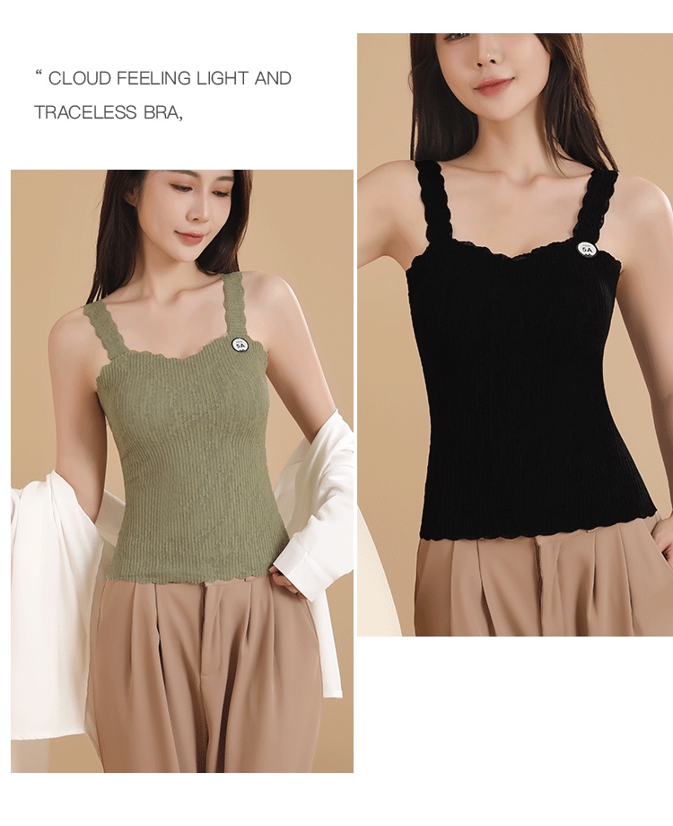 Imperial 709 All-Fit No-Wire Vest Thermal Thermal Change Print Antibacterial Soft Ground Underwear Vest undefined