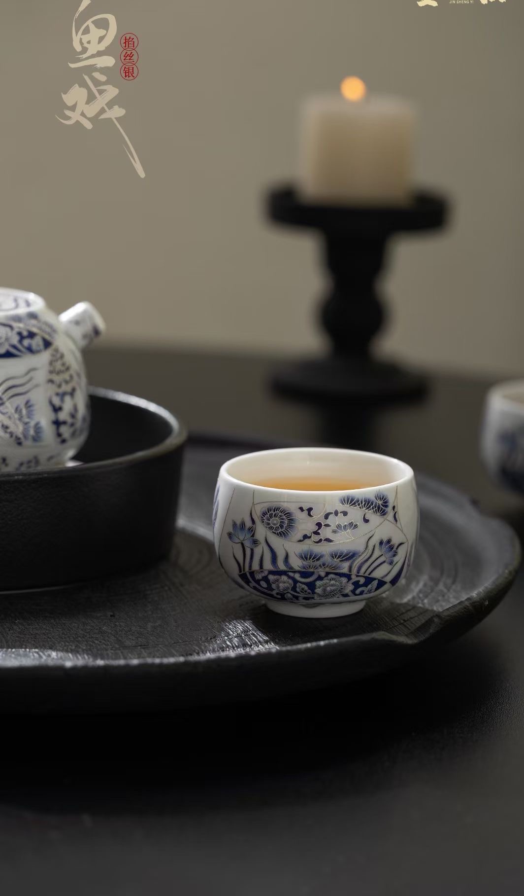 Two-person travel tea set, portable travel bag, tea set, exquisite ceramic tea set, enjoy the art and culture of tea ceremony, tea set detail image 5