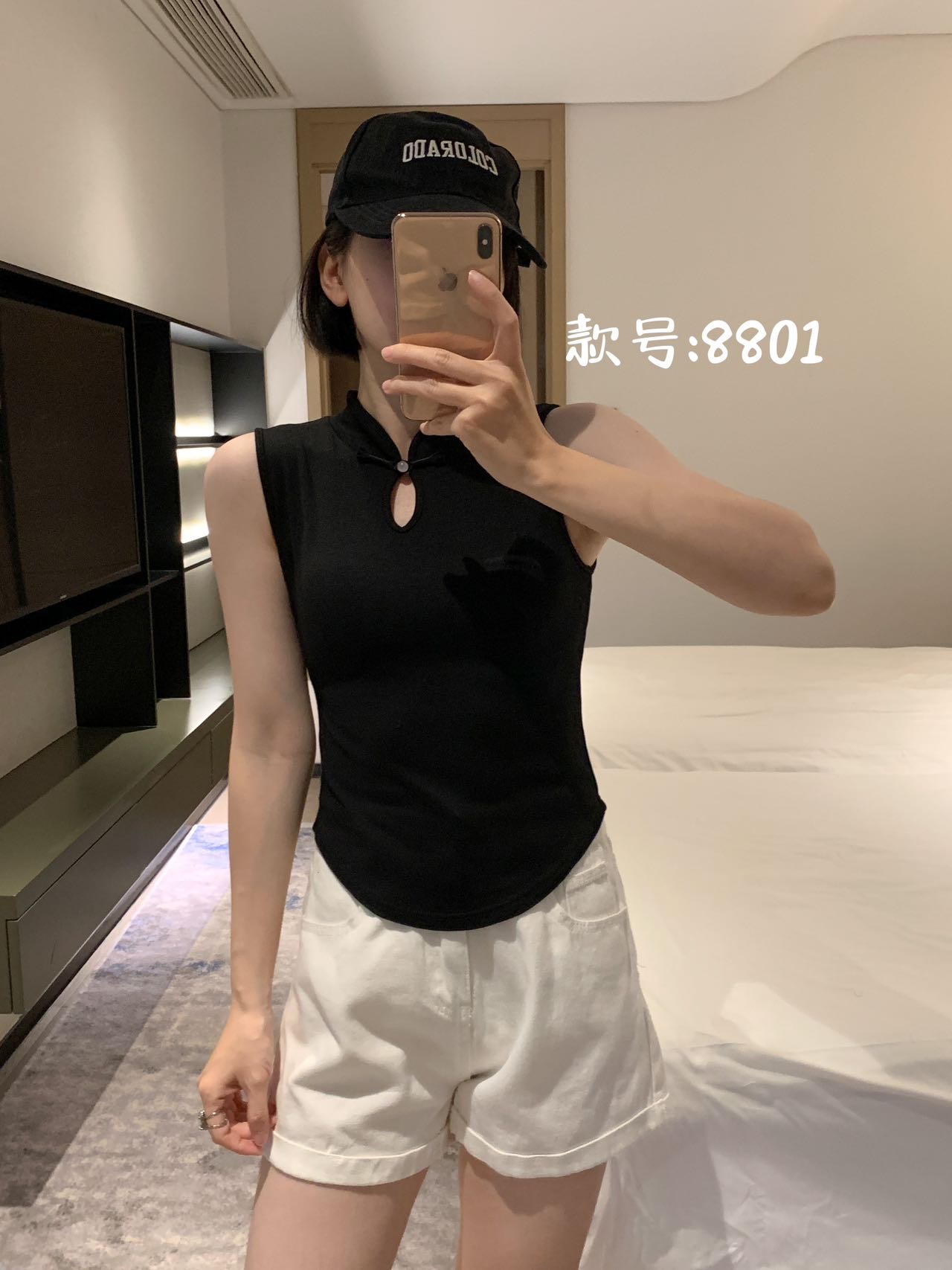 American Empire 8801 New Chinese Plate Deduct Thermal Vest Autumn And Winter Bottom One Fixed Cup Thermal Underwear undefined