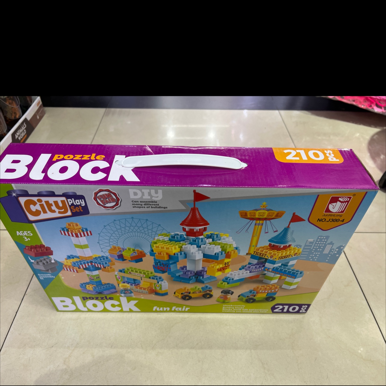 Brand children's toys, creative building block sets, Lego block educational toys, parent-child interactive learning tools Specification image