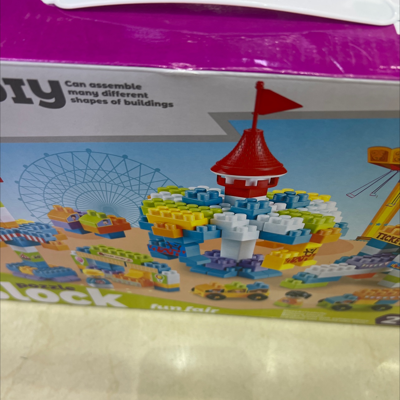 Brand children's toys, creative building block sets, Lego block educational toys, parent-child interactive learning tools Application Scenario