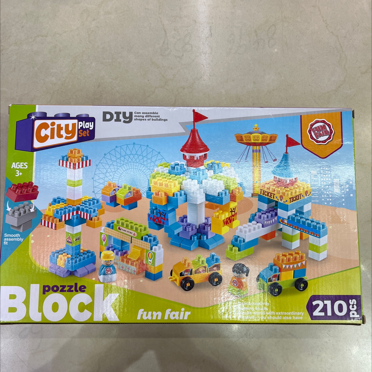 Brand children's toys, creative building block sets, Lego block educational toys, parent-child interactive learning tools details Picture