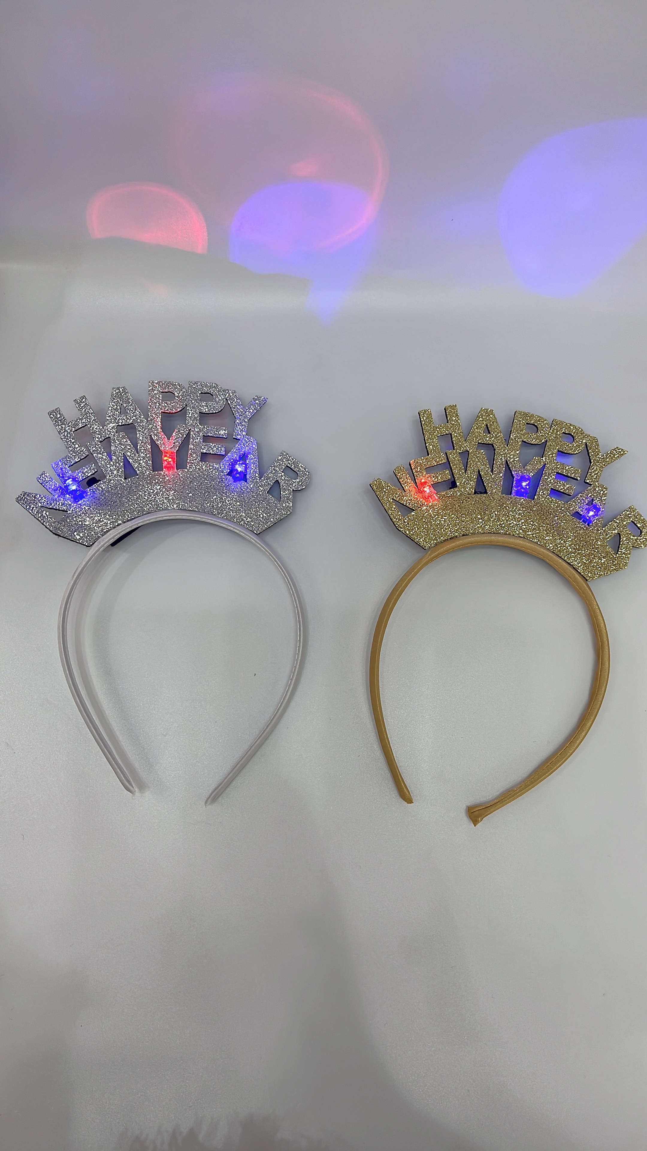 Cross-border Christmas light headband headwear, Christmas tree headband, snowflake women's hairpin, cute women's hair accessories detail image 2