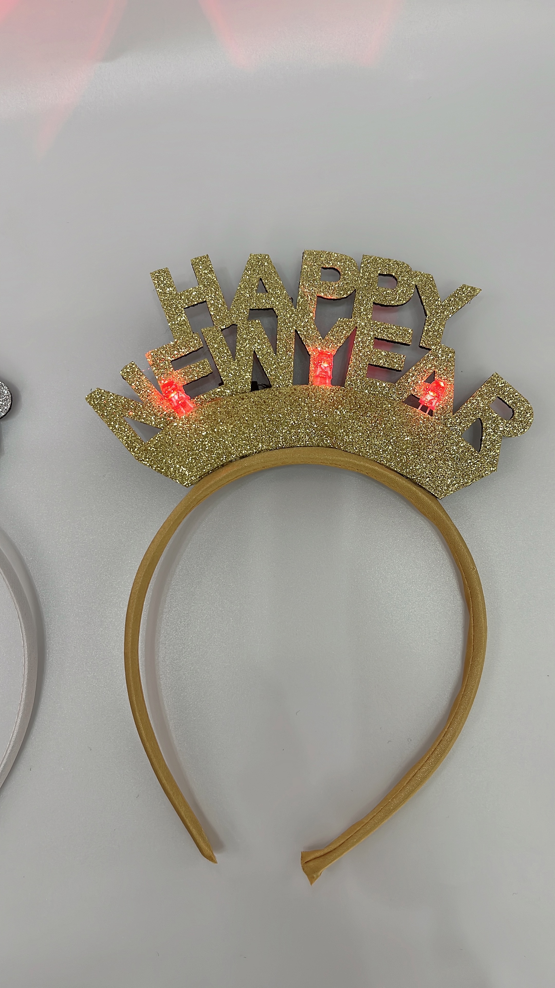 Cross-border Christmas light headband headwear, Christmas tree headband, snowflake women's hairpin, cute women's hair accessories detail image 4