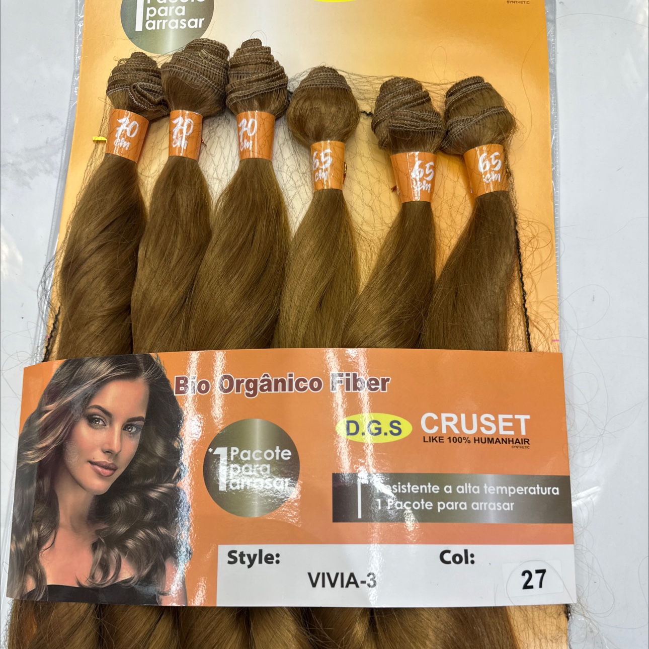 欧美风格女假发头套 大波浪cosplay装扮必备 编发器DIY串珠头发 时尚个性假发造型天赞假发产品图