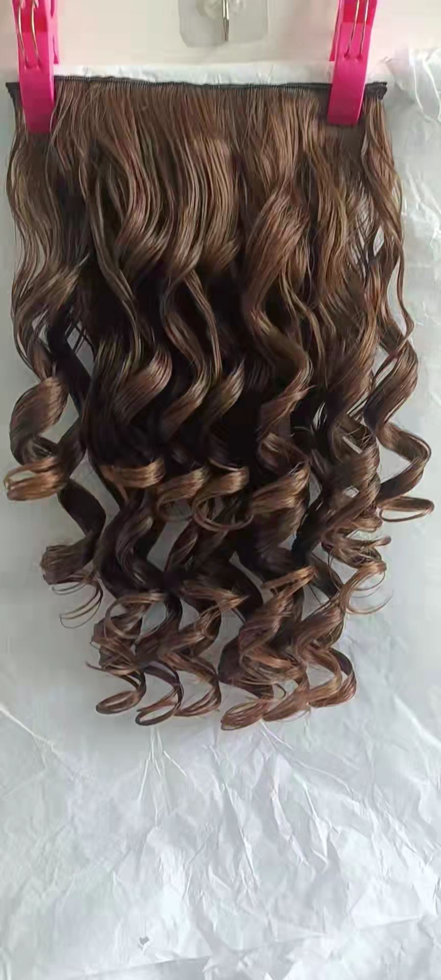 Women's short fashionable wig, children's 2023 trendy style wig, women's fashionable false hair, women's head cover style wig, lightweight and easy to wear, Tianzan wig Specification image