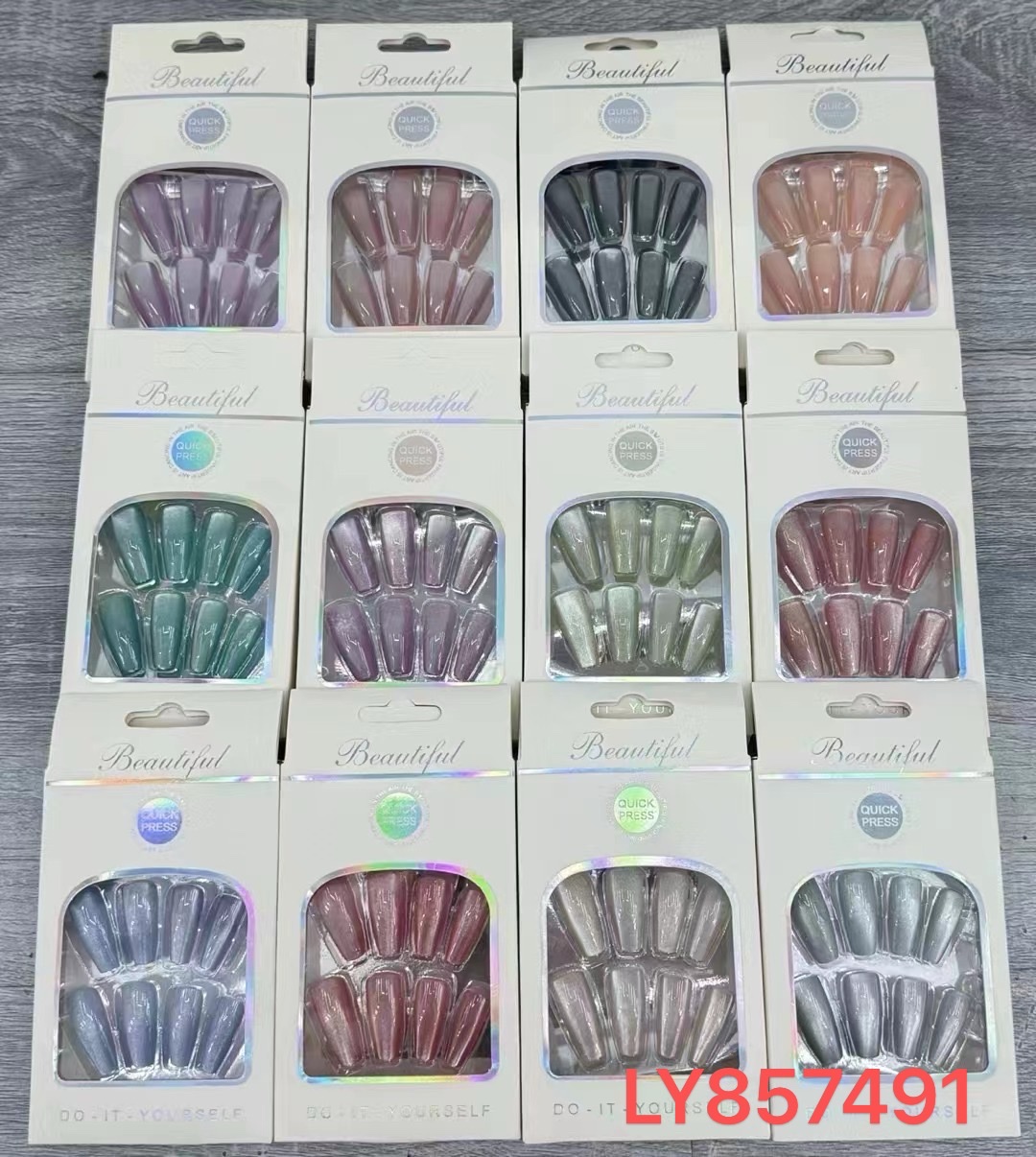 Wearing nails, manicures, handcrafted nails, and nail clips