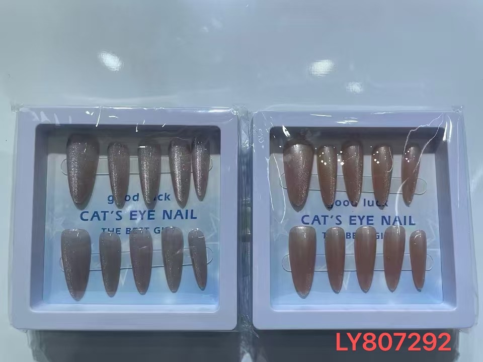 Wearing nails, manicures, handcrafted nails, and nail clips details Picture