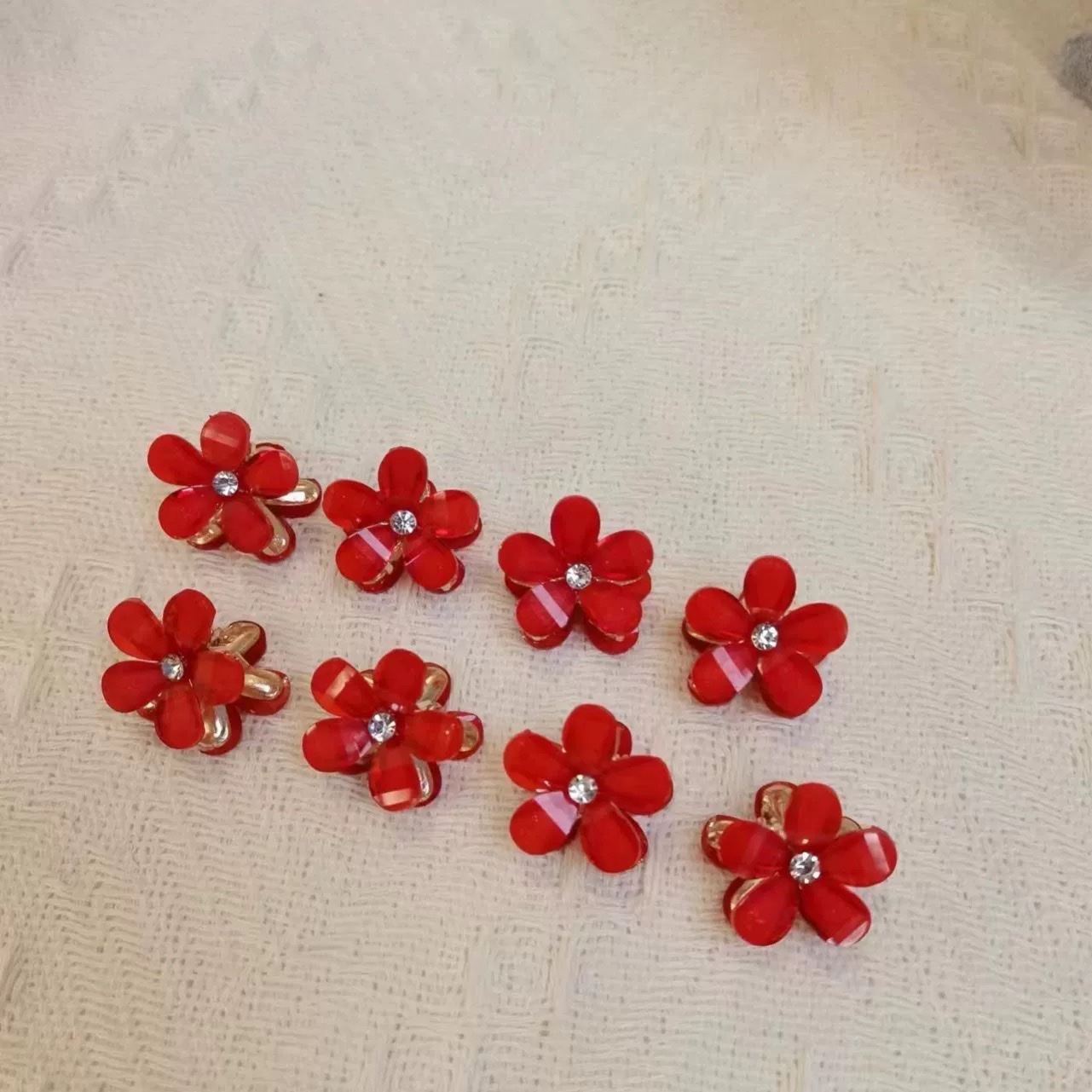 Camellia mini hair clips, women's side hair clips, small bangs, hair clips, headwear, hair clips, braided hair clips, hair clips detail image 2