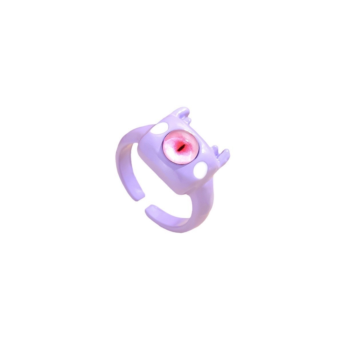Diamond ring setting, stainless steel jewelry, exquisite ladies' jewelry, fashionable and trendy style ring detail image 5