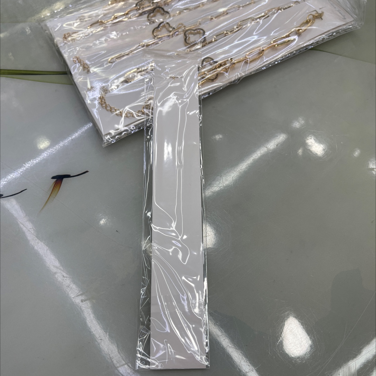 潘多拉风格绿松石手链 女士不规则百搭手镯 独特设计时尚饰品 潮流手链女款精致饰品手链细节图