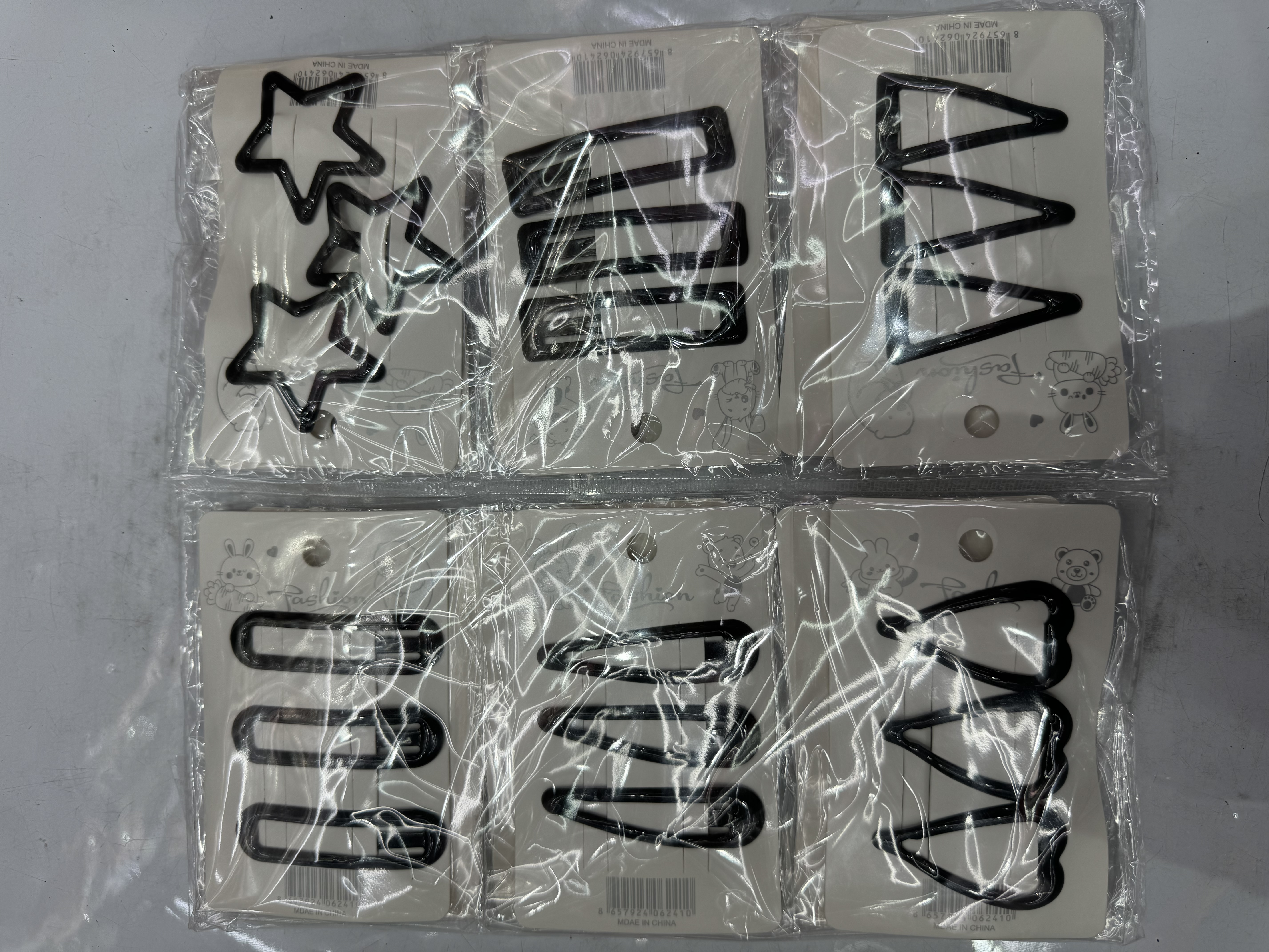 阳阳饰品2024年新款韩版时尚潮流的夹子混款头饰