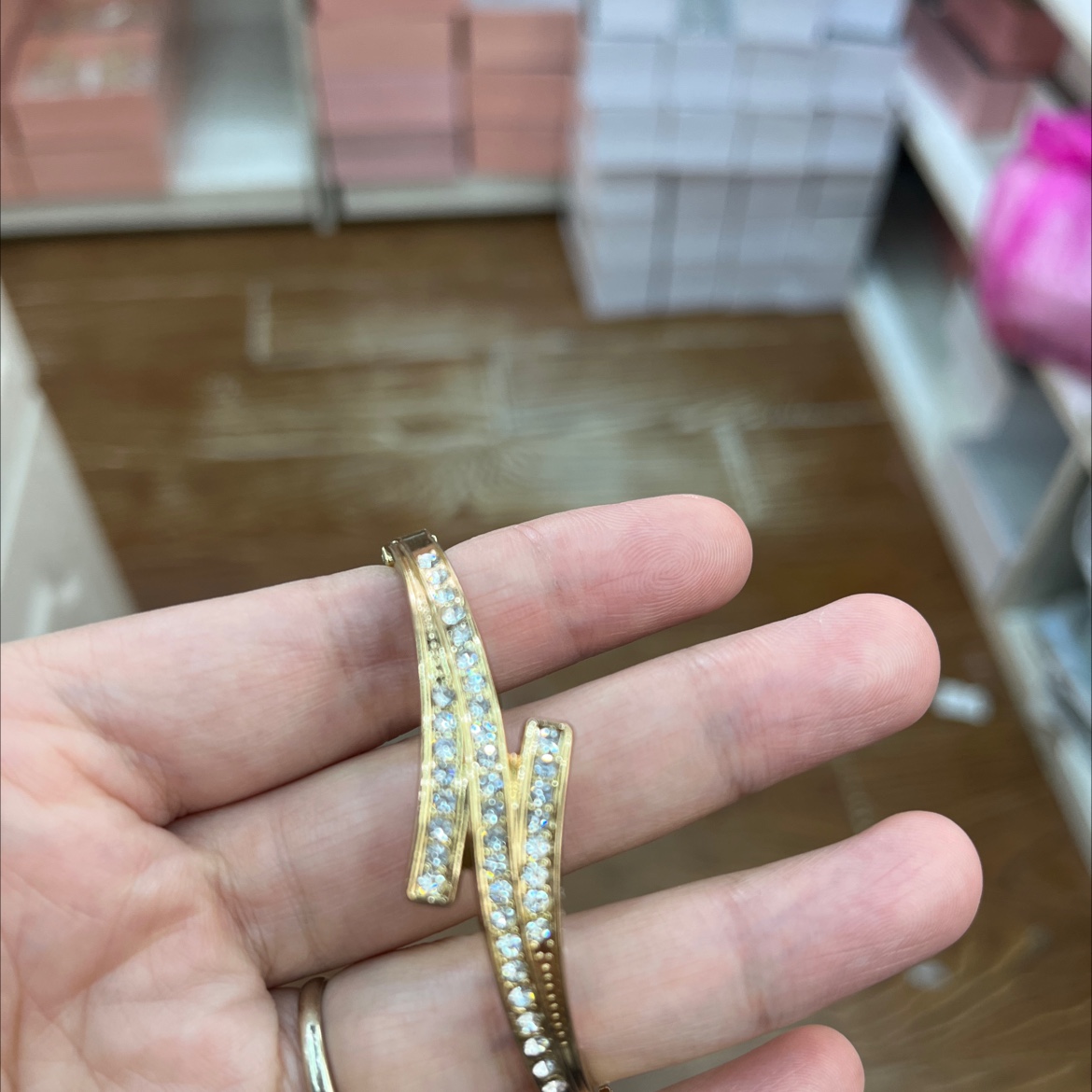 High-end kc gold light luxury niche couple bracelet, a popular online celebrity