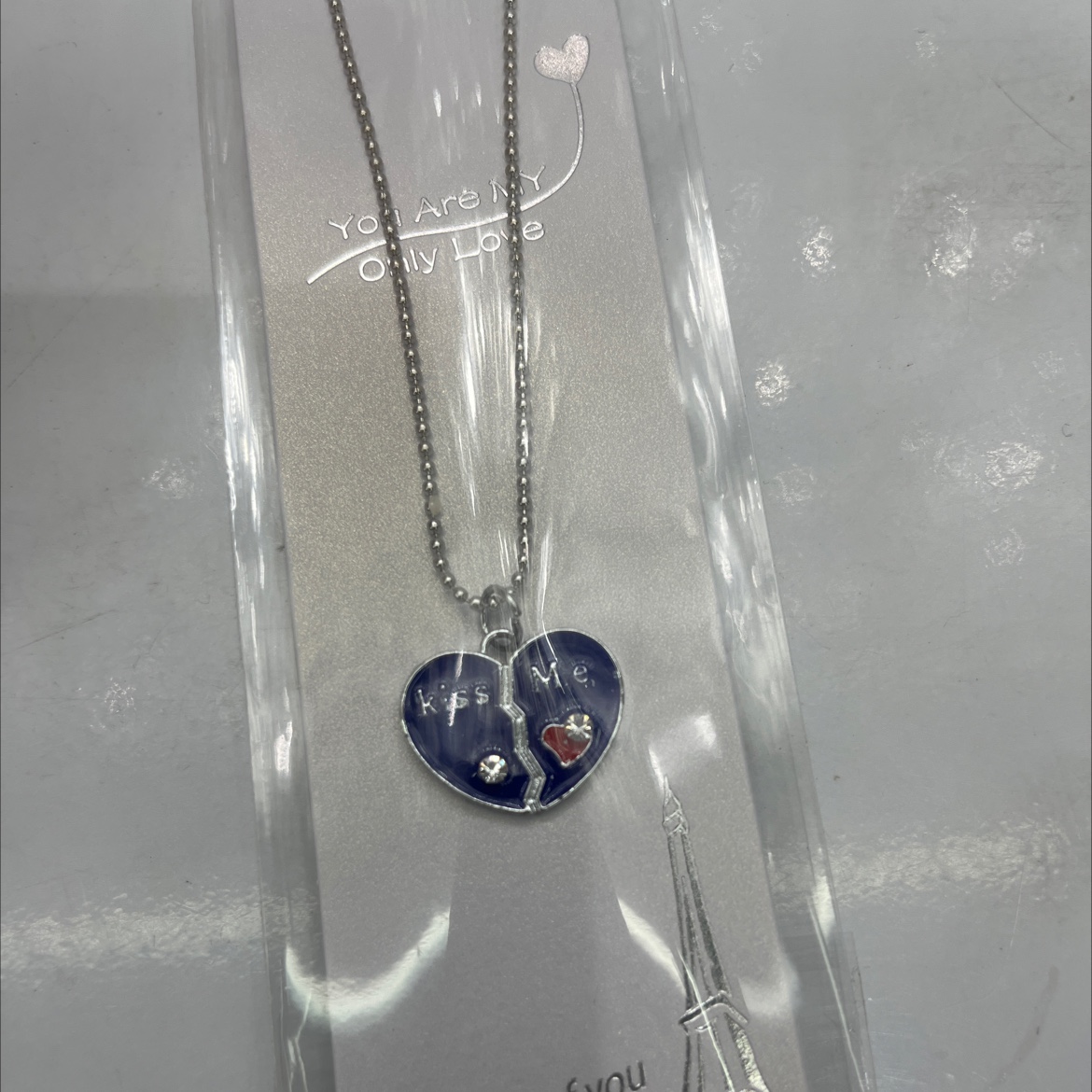 珍珠项链 银饰 高级感饰品 精致典雅 珍珠吊坠 银色链条 时尚潮流首饰饰品详情图2