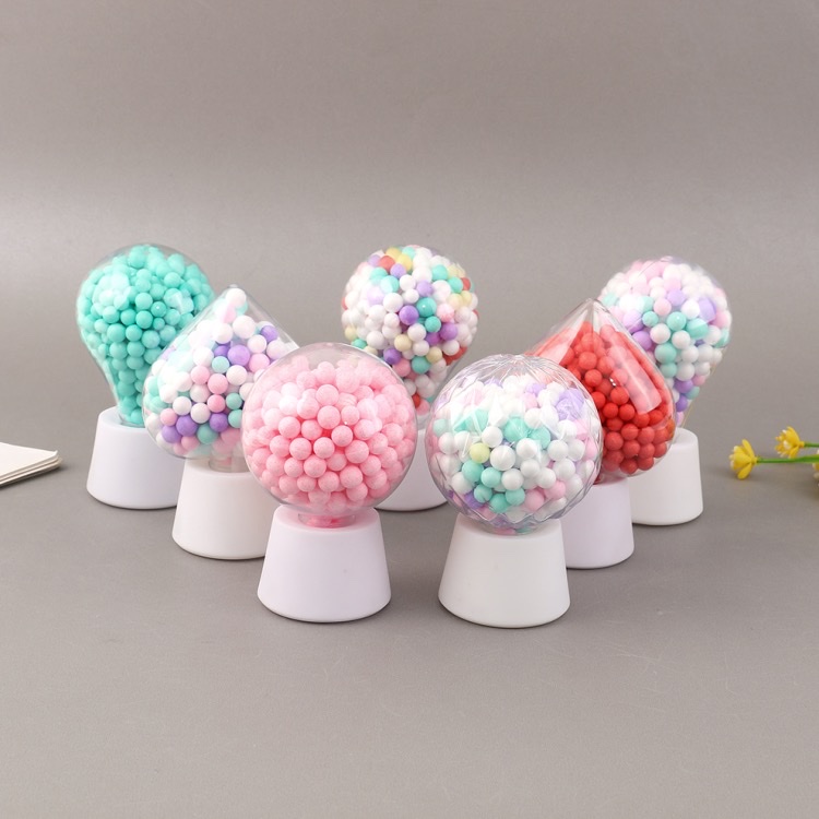 跨境热销塑料球圣诞球亚克力空心灯球节日装饰球led星空透明球小夜灯