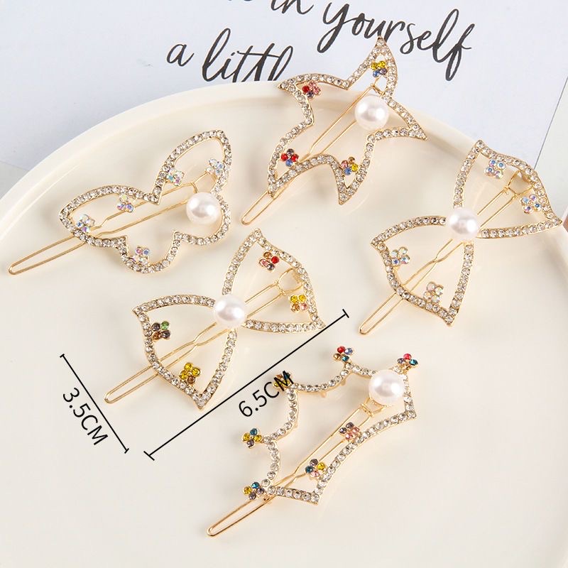 Creative accessories, exquisite hair clips, unique design, ladies' hair clips, hair accessories, simple and fashionable headwear and decorative items detail image 2