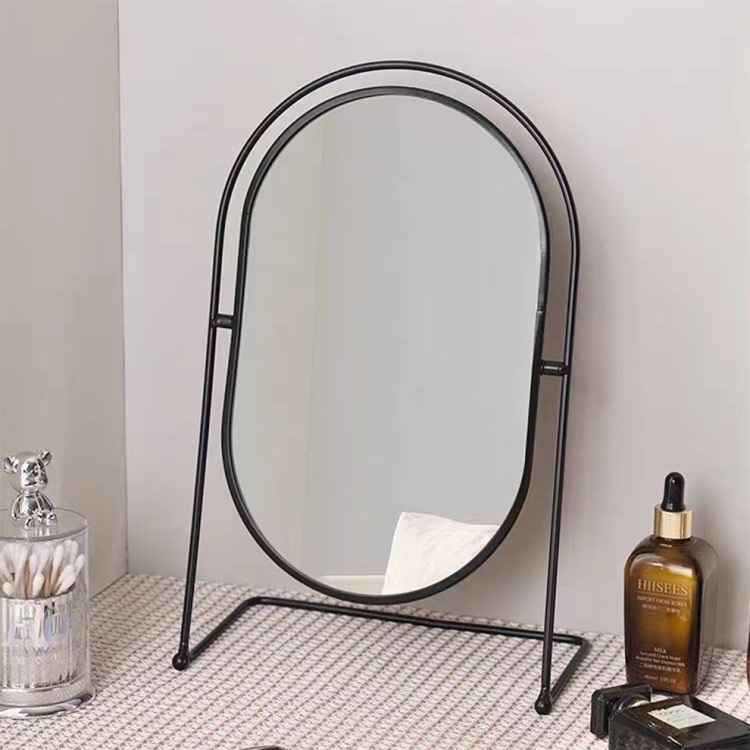 欧式现代风个性金色卧室客厅玄关墙面壁挂装饰镜子背景墙家居软装详情图5