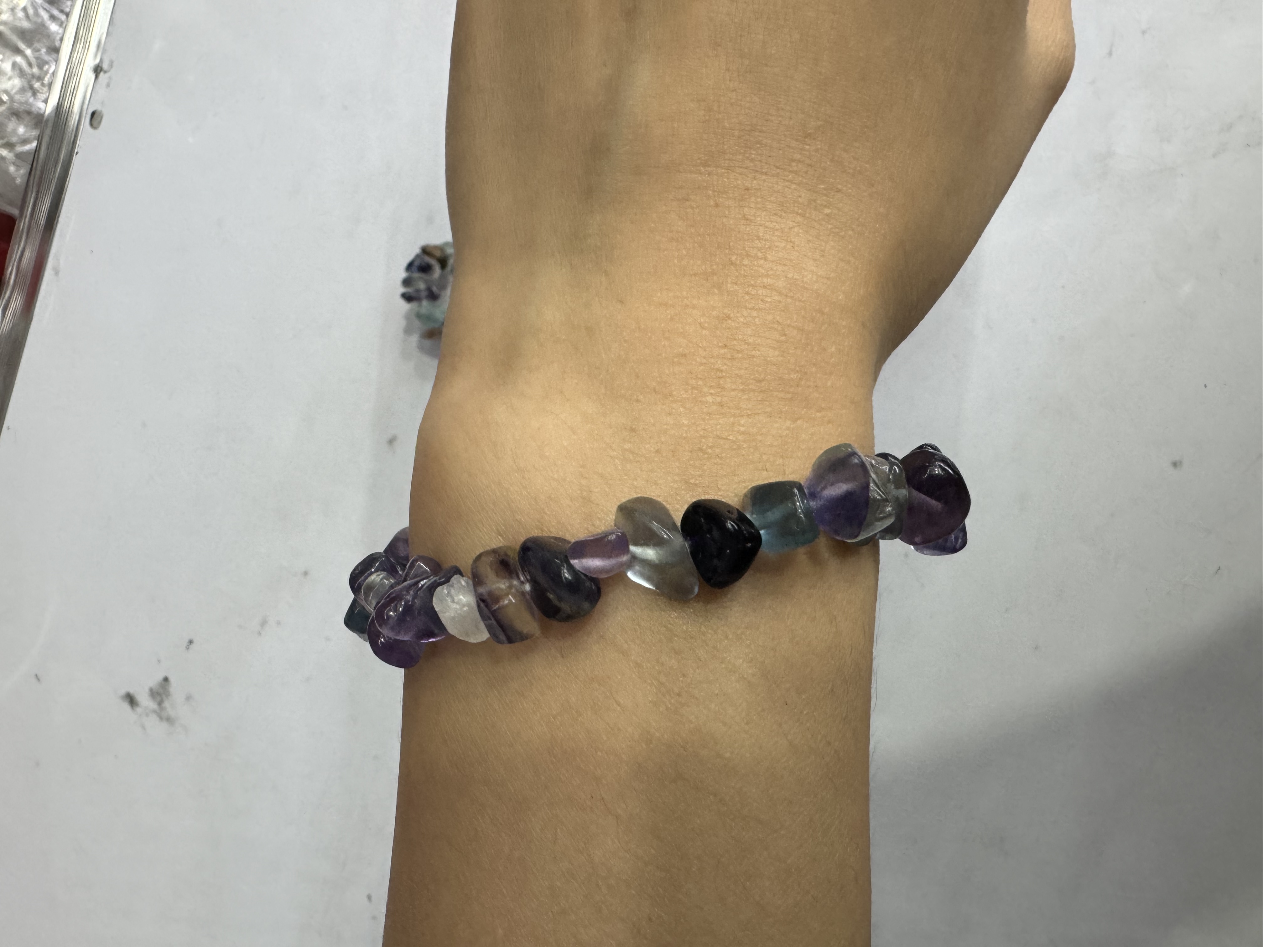 亚马逊货源手工穿珠 天然水晶碎石手链手镯厂家批发手链饰品手串详情图4