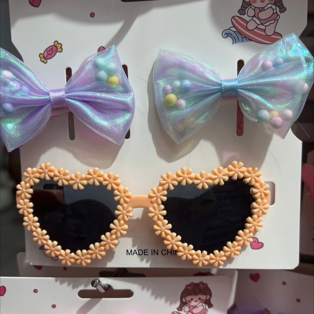 儿童眼镜流行饰品儿童墨镜树脂眼镜儿童发饰儿童精品墨镜详情图1