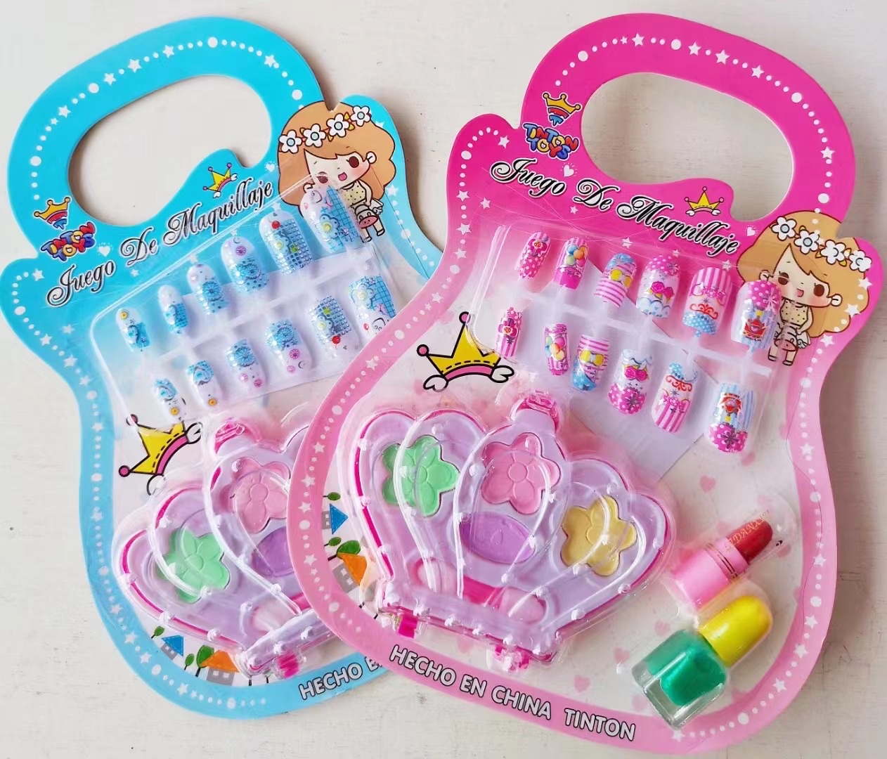 DIY小女孩美甲套装化妆玩具套装娃娃装女孩过家家玩具细节图