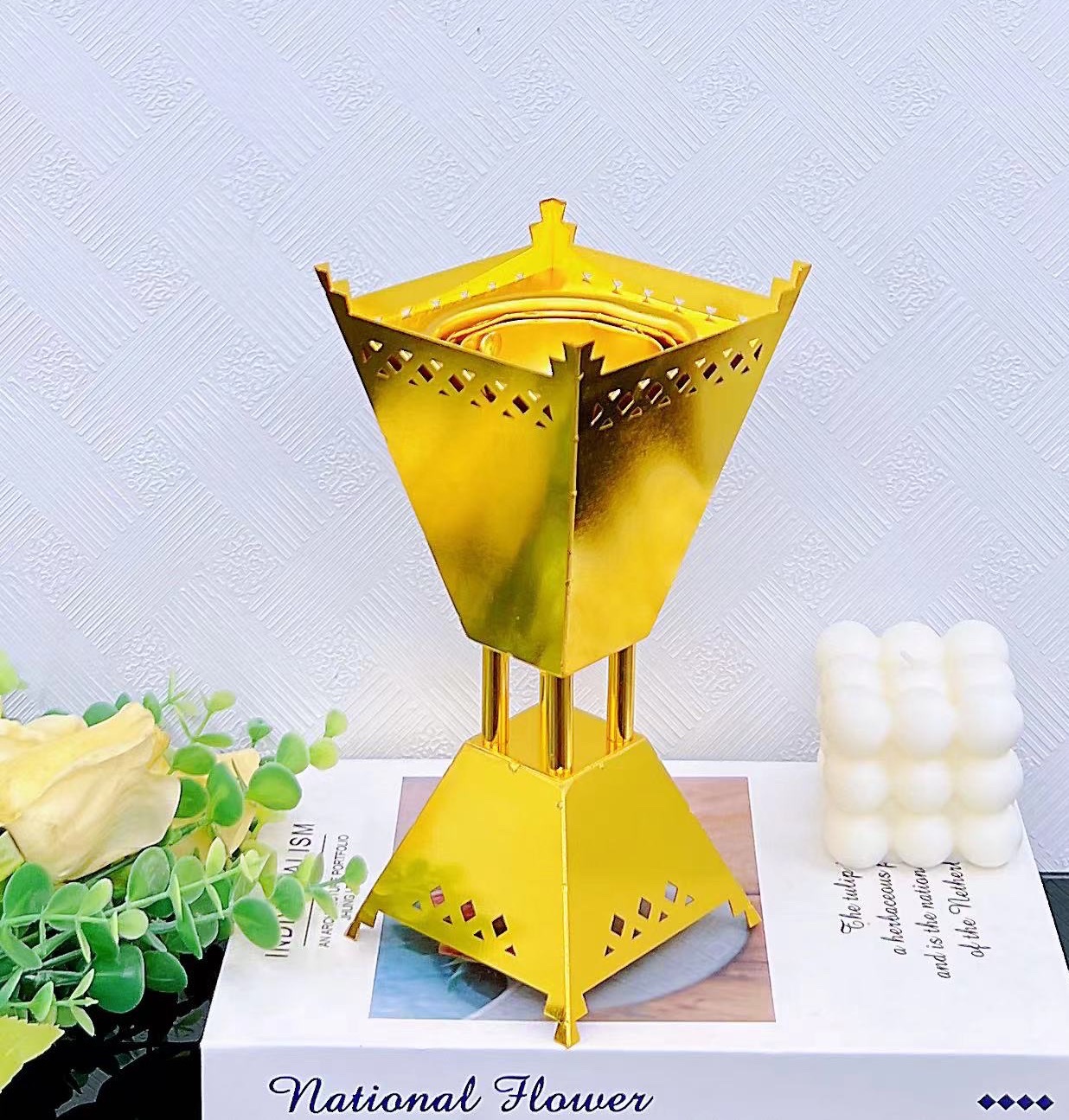 旋转香炉，不倒香炉，中东阿拉伯香炉详情图3