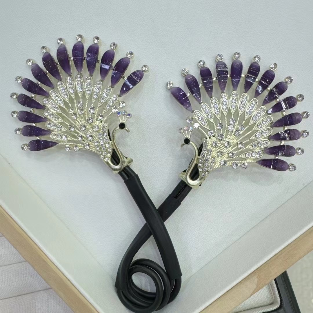 Peacock Spreading Its Tail Hair Bun Magic Tool, Back Head Headpiece, Lazy Person's Twist Clip, 2024 New Mom Bun Hair Clip, Female Peacock Spreading Its Tail Hair Bun Magic Tool, Back Head Headpiece, Lazy Person's Twist Clip, 2024 New Mom Bun