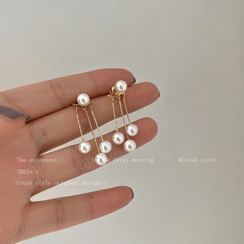 New Japanese and South Korean earrings, retro square, popular and trendy earrings, spring earrings, women's high-end set, ear buckles, accessories, earrings detail image 7