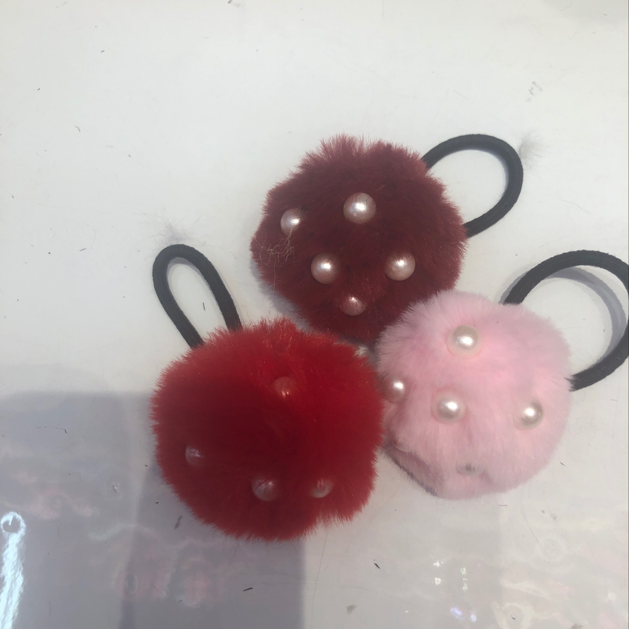 发梳头饰实物图