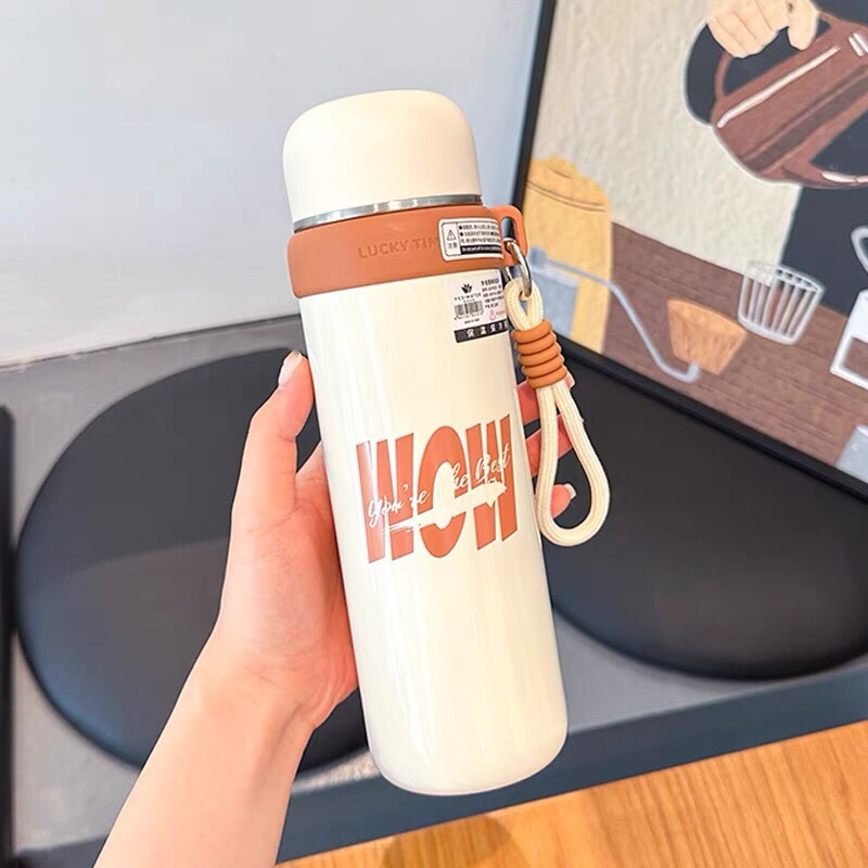 提绳字母保温杯详情图2