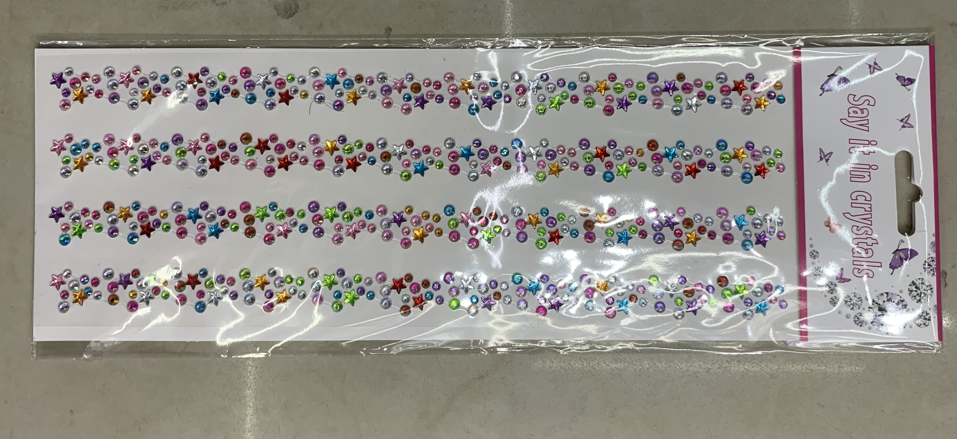 五角星宝石贴纸详情图6