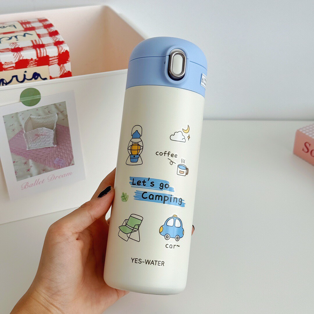 露营风保温杯产品图