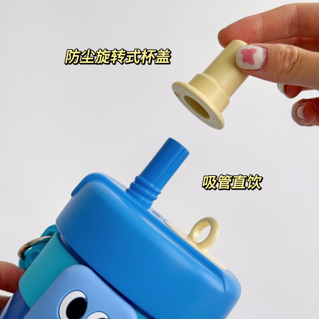 搞怪趣味保温杯水杯保温大容量斜挎详情图3