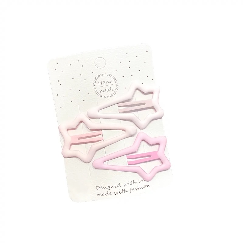 多巴胺马卡龙BB夹ins风 日韩可爱发夹刘海夹侧边夹碎发夹子发卡发饰 多色可选 妮妮饰品 渐变水滴夹女性头饰详情图4