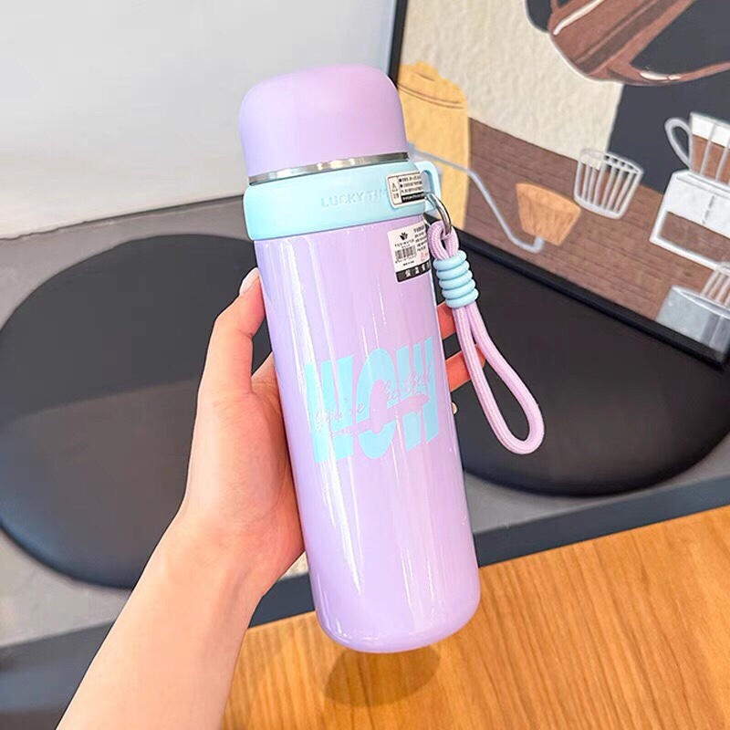 提绳字母保温杯详情图3