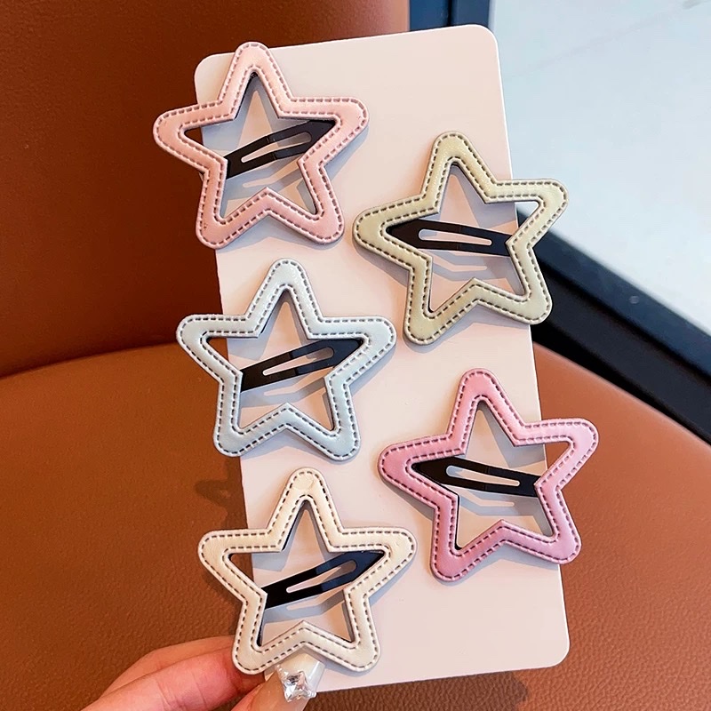 多巴胺马卡龙BB夹ins风 日韩可爱发夹刘海夹侧边夹碎发夹子发卡发饰 多色可选 妮妮饰品 pu云朵夹女性头饰产品图