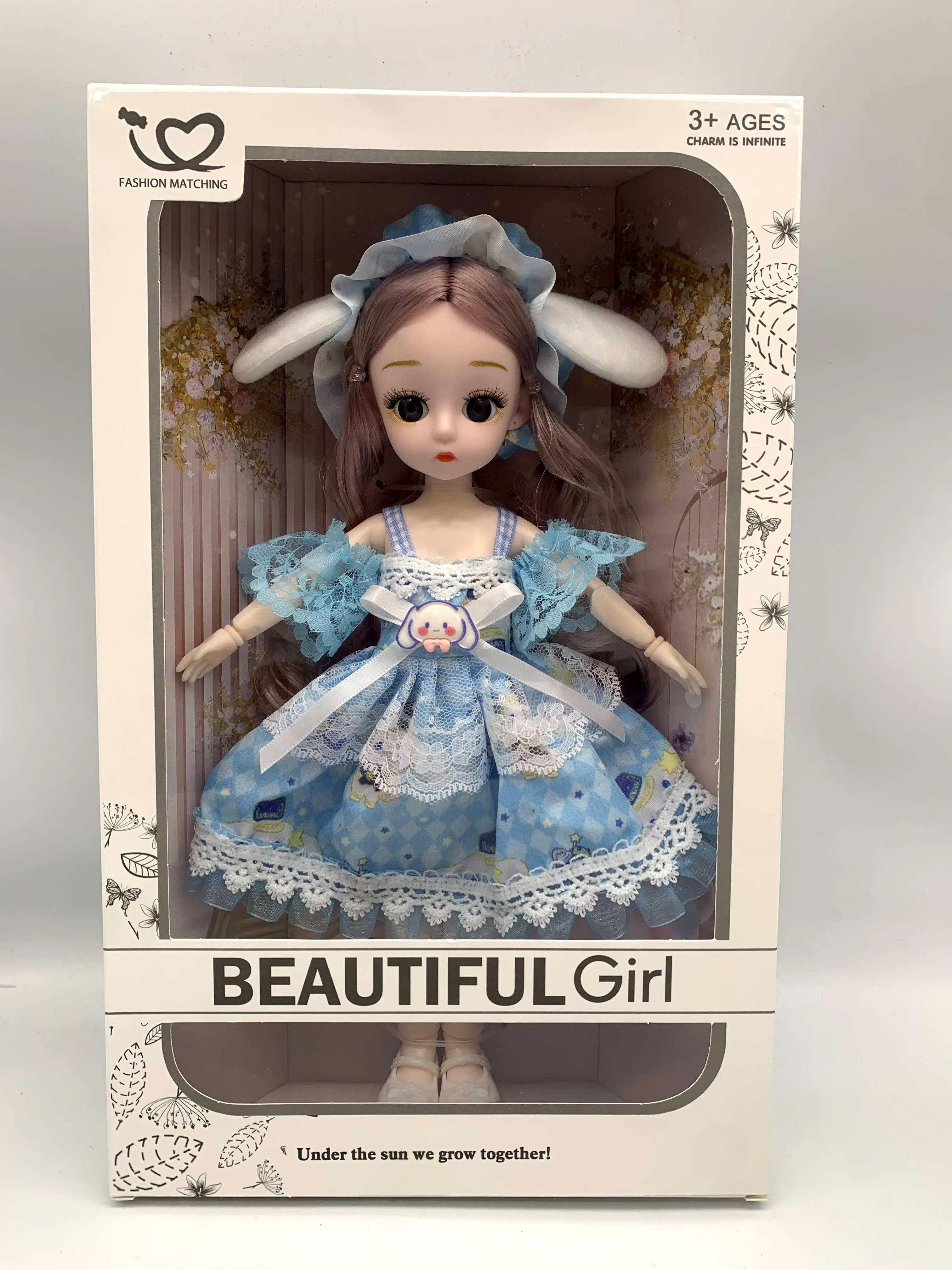 Girl Doll Gift Joint Movable Children's Toy Set With Doll Clothes Creative Interactive Toy Gift Box With Children's Toy Barbie details Picture