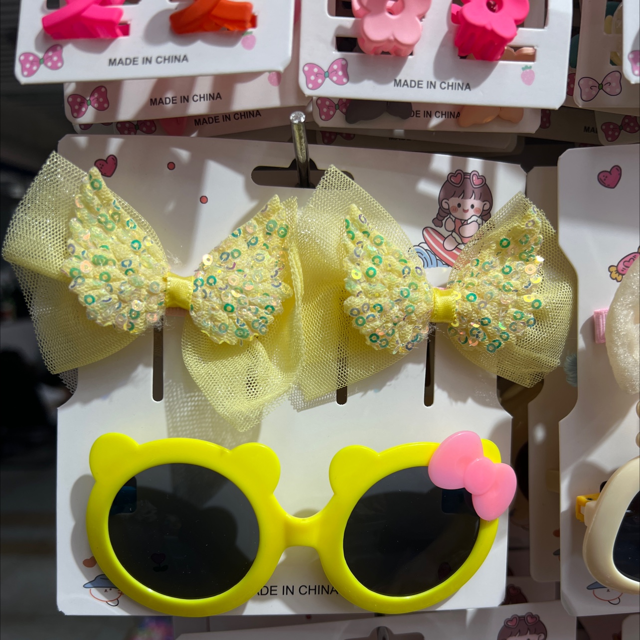 儿童眼镜流行饰品儿童墨镜树脂眼镜儿童发饰