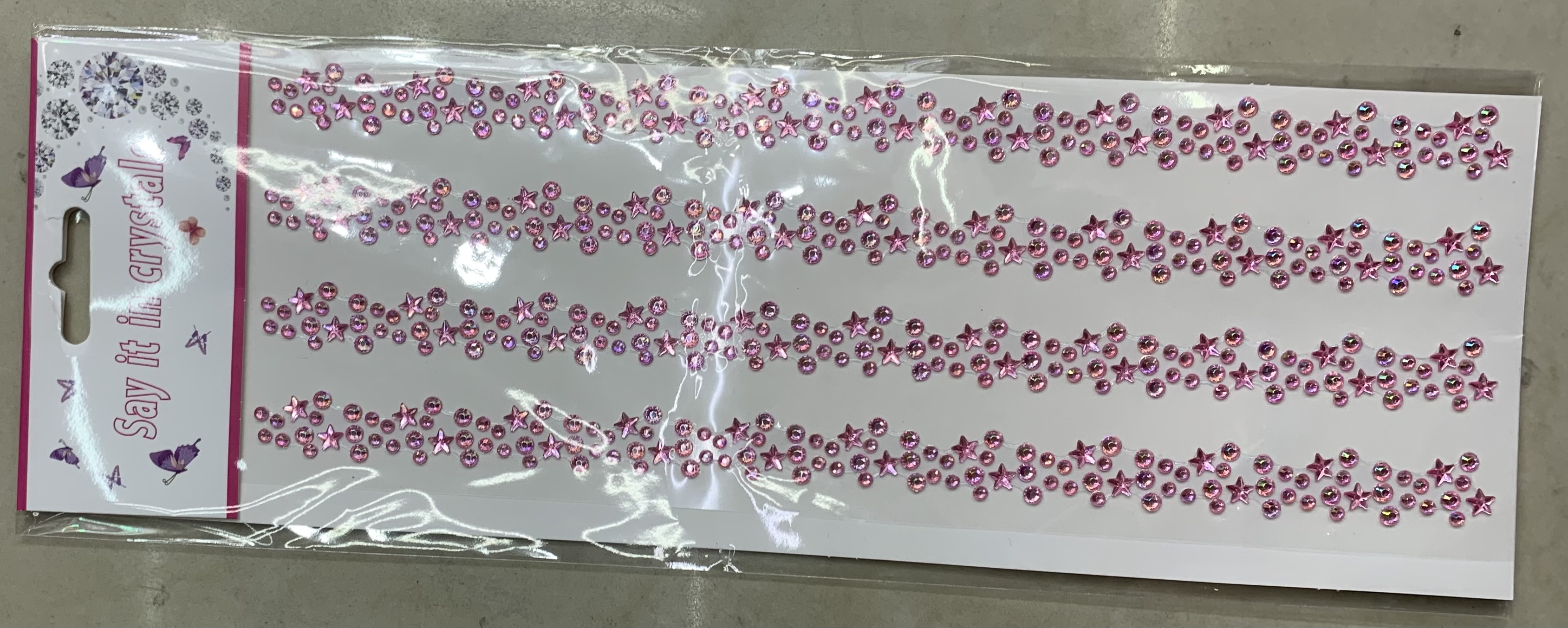 五角星宝石贴纸详情图2