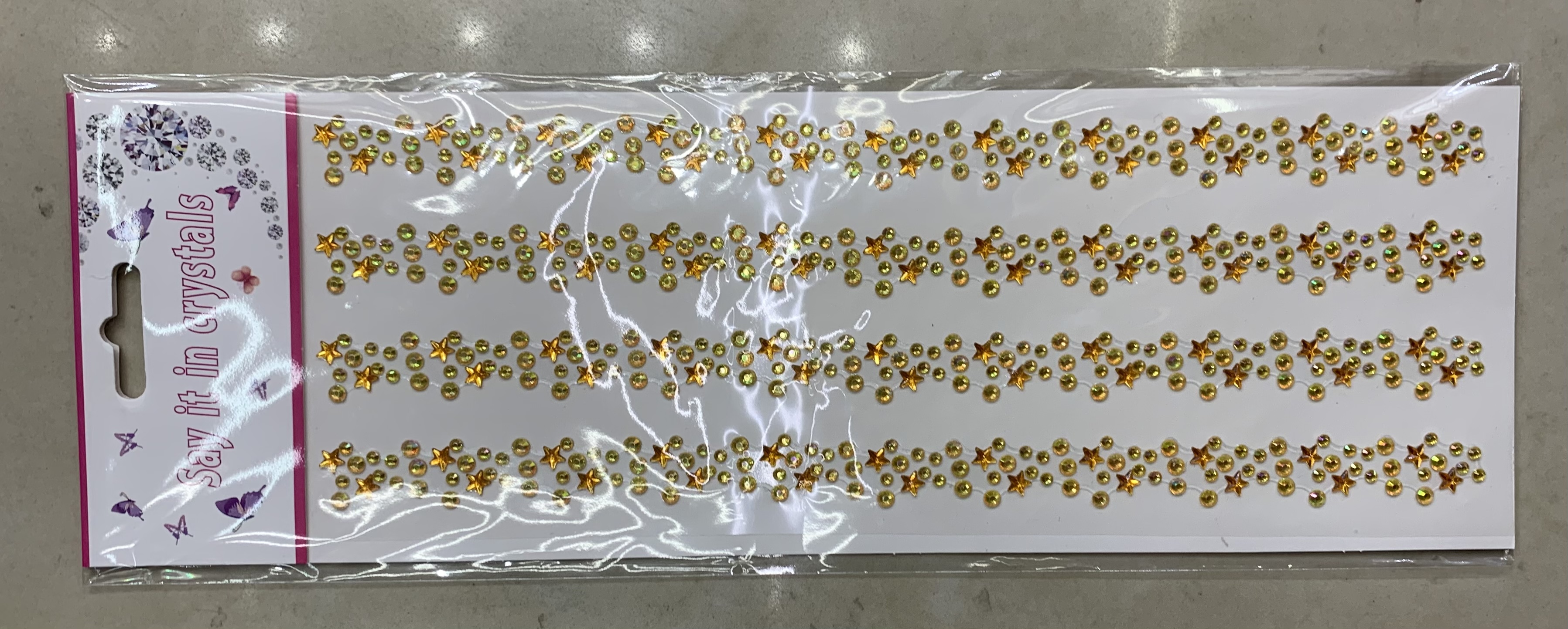 五角星宝石贴纸详情图3