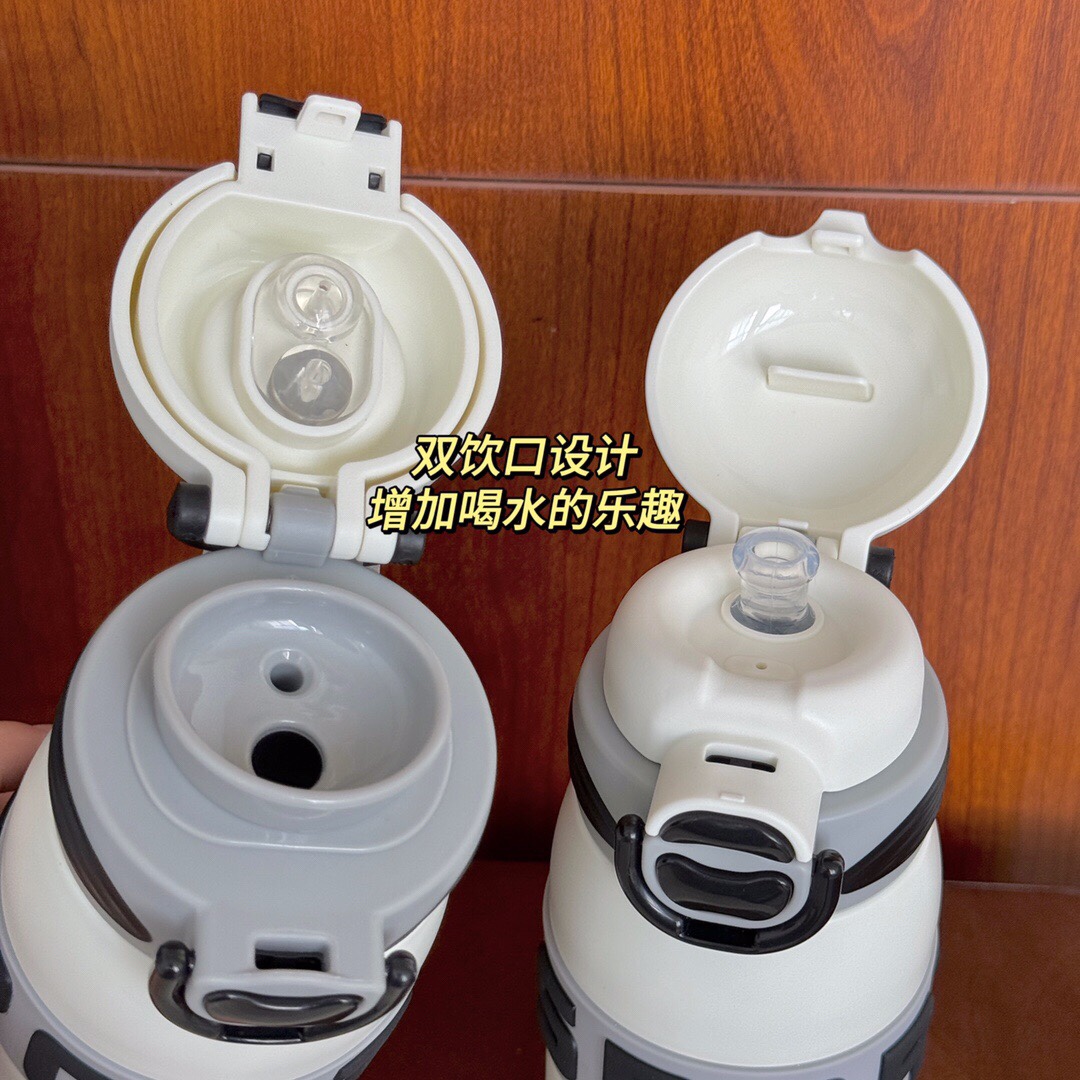 运动双饮杯保温杯保温瓶细节图
