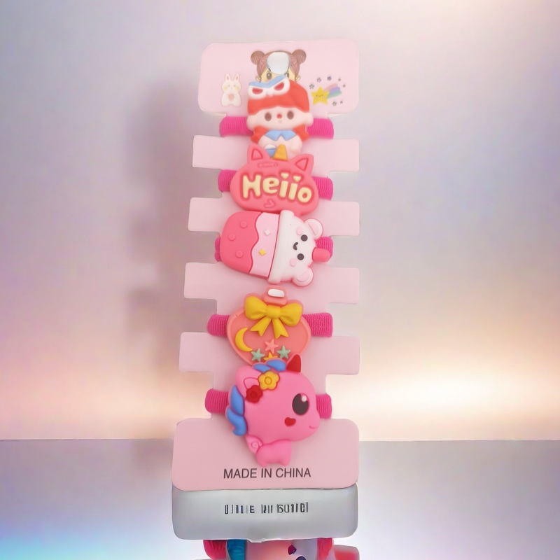 Factory direct sales of pvc soft rubber, children's hair accessories, hair bands. For more products, please visit booth 3113 on the 2nd floor of Area A of International Trade City for negotiation. Contact number: 13957918239 Specification image