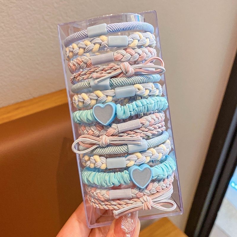 Children's Day, New Year's Day, colorful hair bands, high appearance level, girls' bun heads, ponytails, hair bands, and hair ties Item Picture