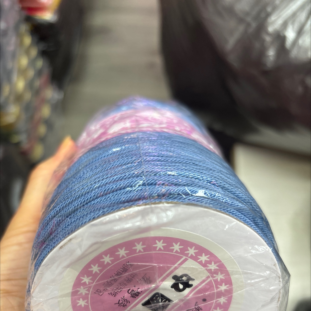 3 m m半包纱绳半公斤装的适用各种高档车挂件项链绳手链绳毛衣链包挂饰产品图