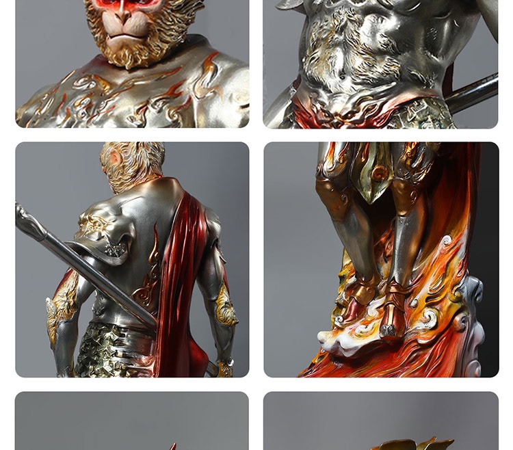 悟空系列精致手办模型 动漫角色造型摆件 手办爱好者产品图