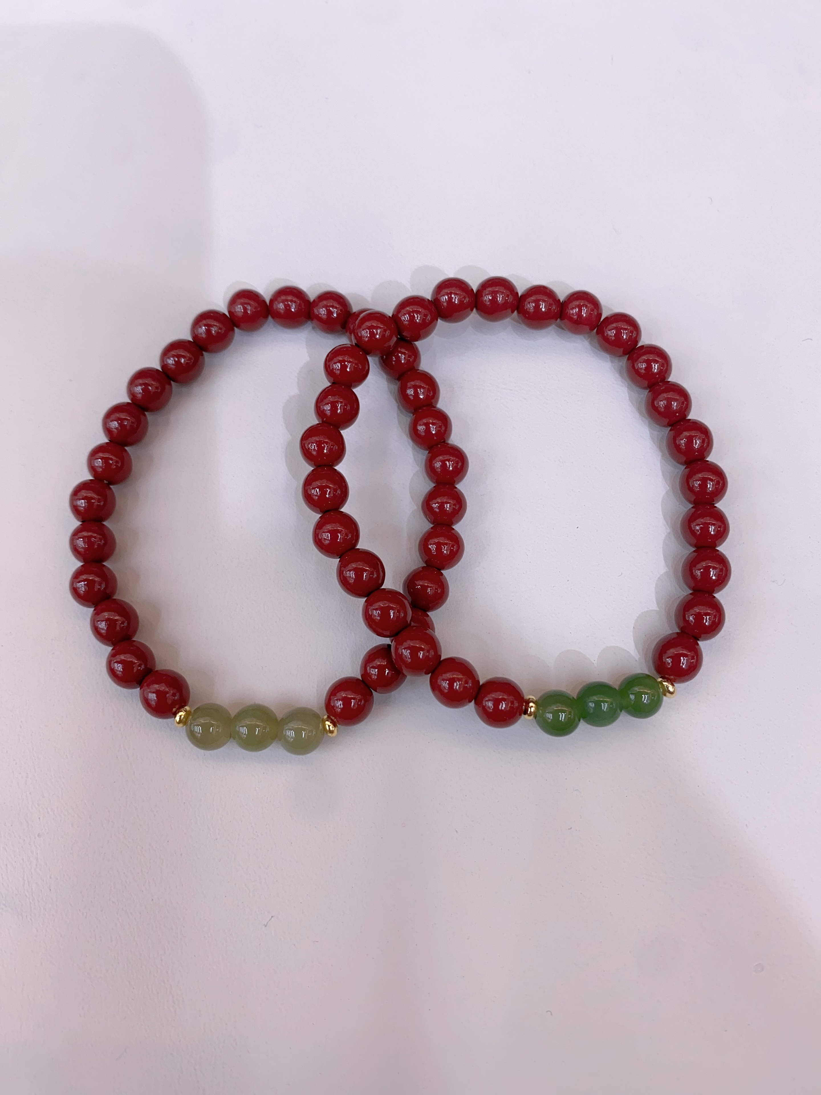 Cinnabar Hetian Jade Bracelet Female Raw Ore
The Use Of Qinghai Hetian Jade, Bright And Round. Bracelet full figure