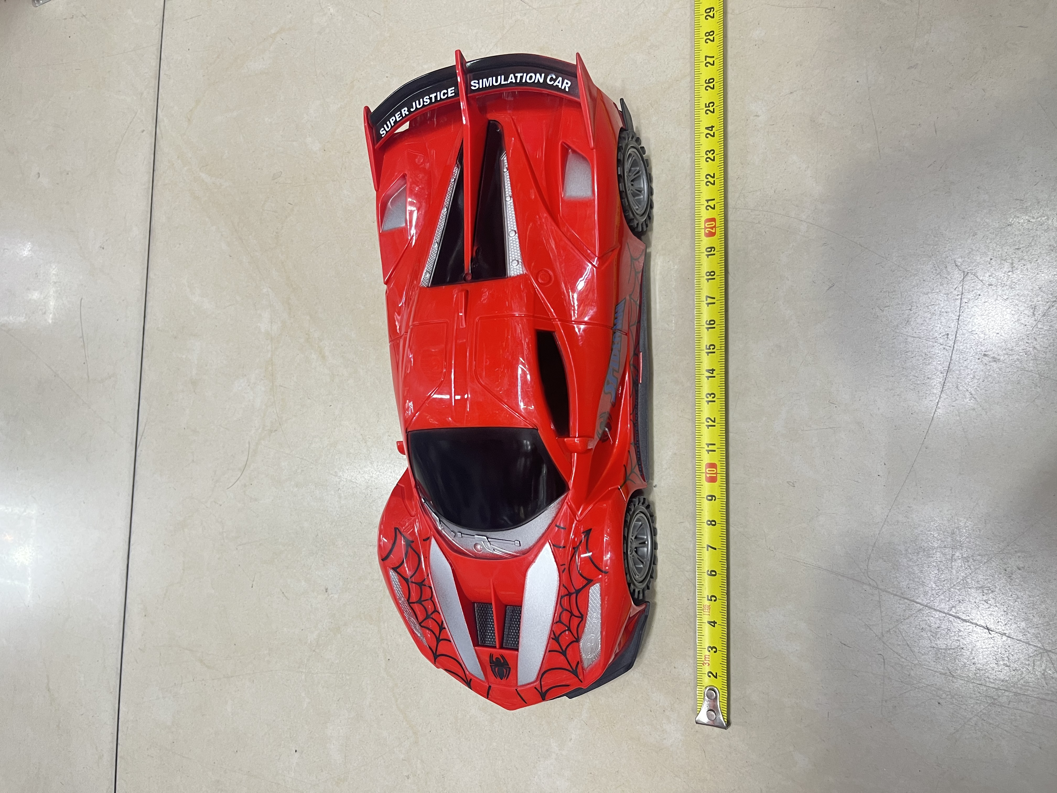 FC-001
蜘蛛网图案惯性车1:16儿童玩具玩具产品图