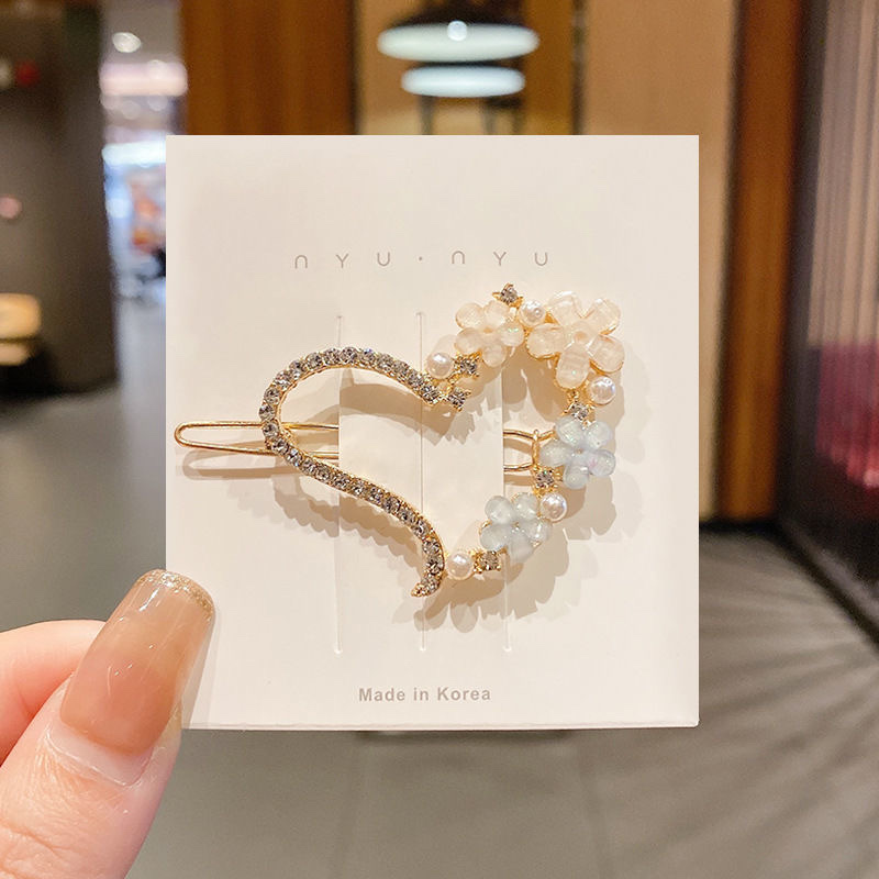 Fresh and delicate petal hair clips, flower hair clips, internet-famous style side clips, Korean clips, hair accessory clips, headwear clips detail image 5