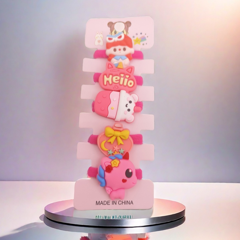 Factory direct sales of pvc soft rubber, children's hair accessories, hair bands. For more products, please visit booth 3113 on the 2nd floor of Area A of International Trade City for negotiation. Contact number: 13957918239 details Picture