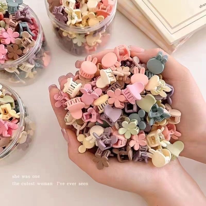 Children's hair clips, princess bangs clips, headwear, hair clips for girls, summer small side hair clips, hairpins, hair accessories, small grabbers Specification image